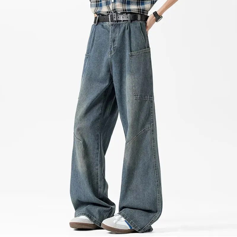 FORCEPULR Jeans Unisex Blue-5