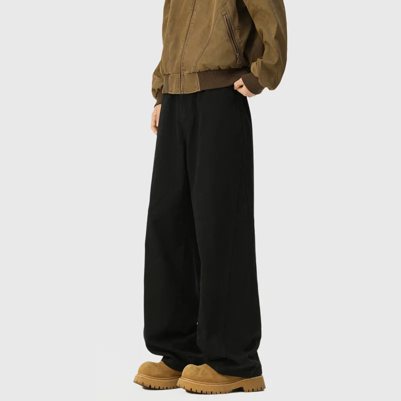 FORCEPULR Casual Pants Unisex Fashion Purple-4