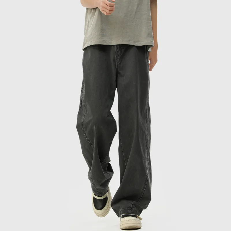 FORCEPULR Casual Pants Unisex Fashion Purple-8