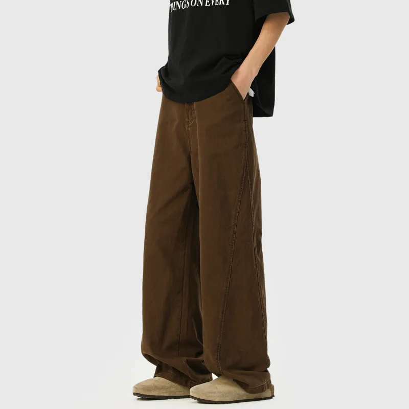 FORCEPULR Casual Pants Unisex Fashion Purple-22