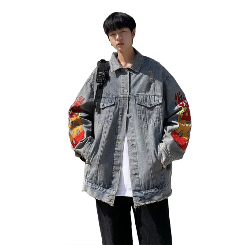 FORCEPULR Jackets Coats Unisex Blue-4