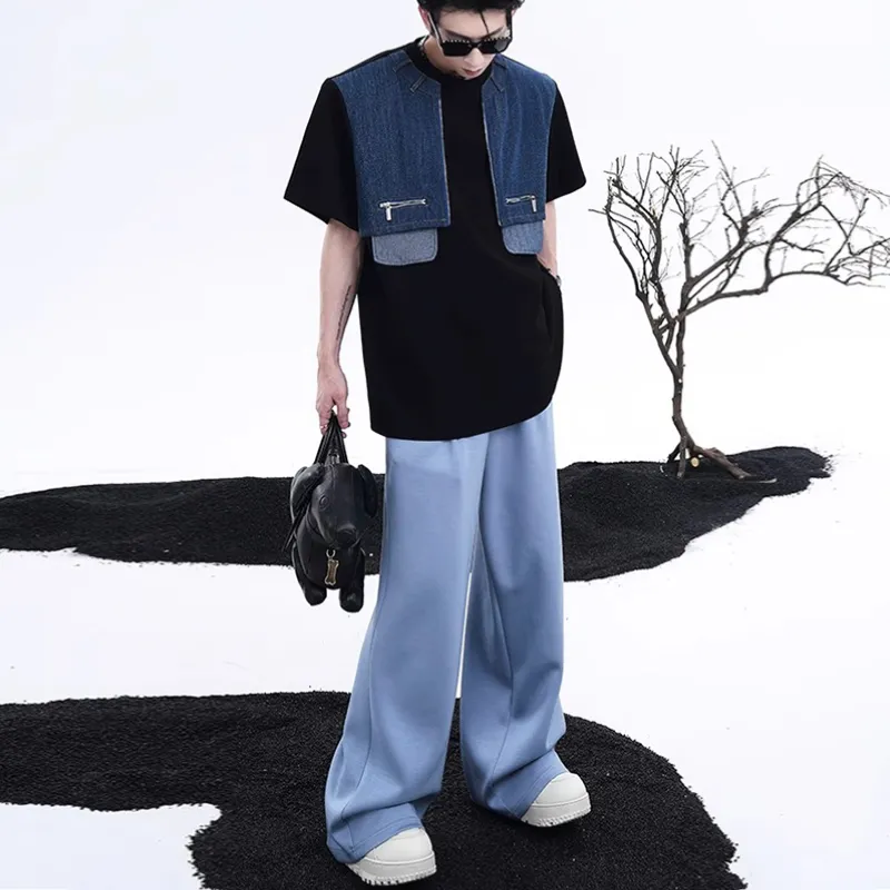 PAINT STAIN Fashion T Shirt Unisex Classic Black-5