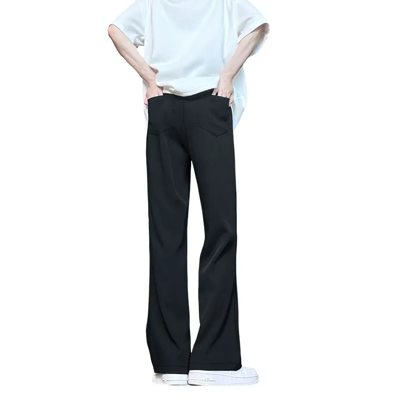 FORCEPULR Casual Pants Unisex Deep Red-1