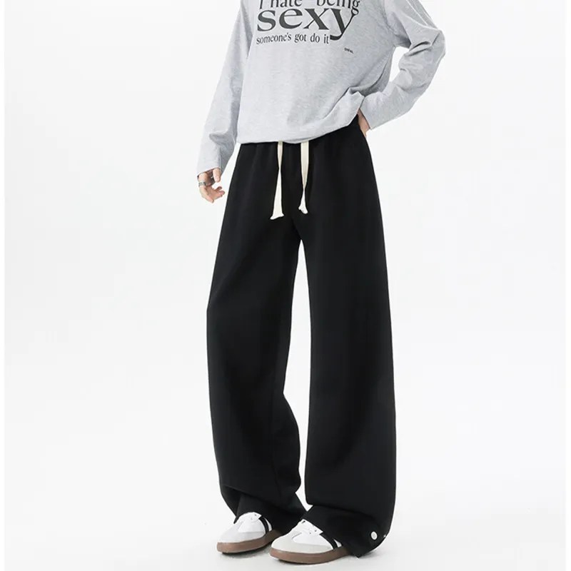 FORCEPULR Casual Pants Unisex Red-17