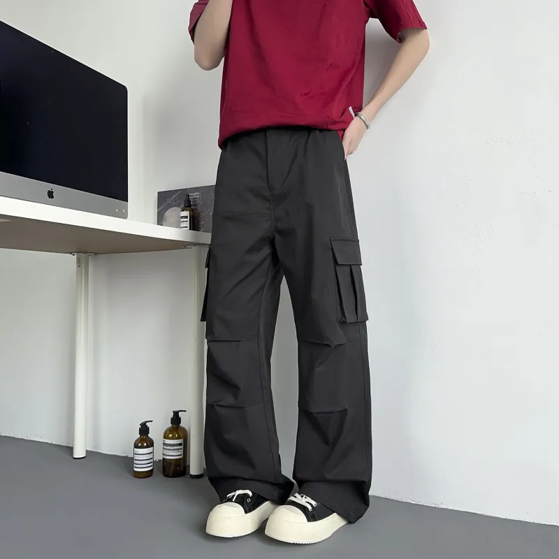 FORCEPULR Casual Pants Unisex Fuchsia-4