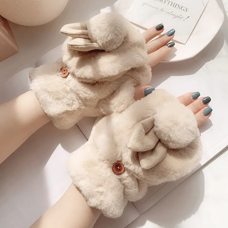 Youyoulan Knit Gloves Women's-2