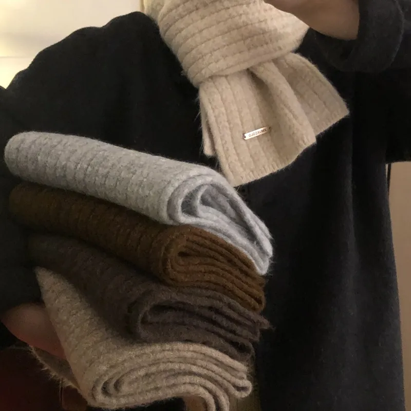 Youyoulan Knit Scarves Women's-2
