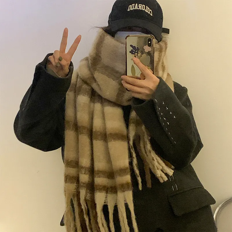 Youyoulan Knit Scarves Women's-1