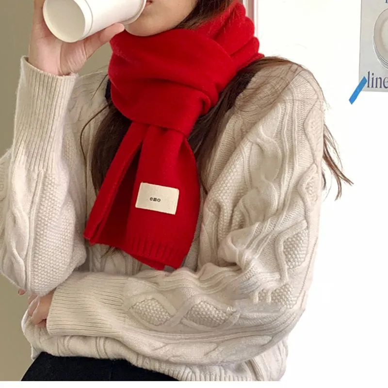 Youyoulan Knit Scarves Women's-2