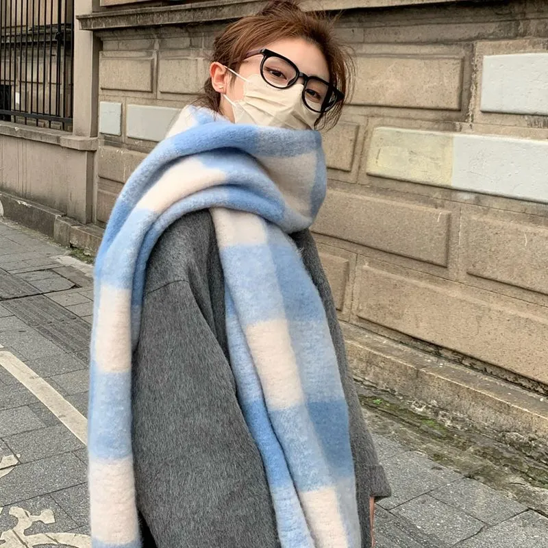 Youyoulan Knit Scarves Women's-3