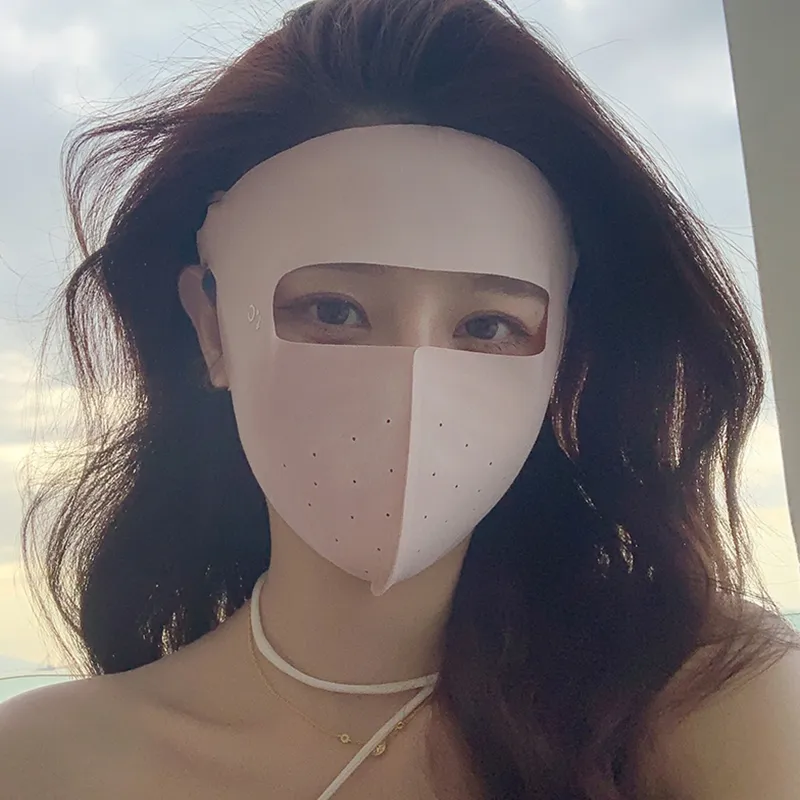 Youyoulan Polyamide, Elastane Sun Protection Masks Women's-3