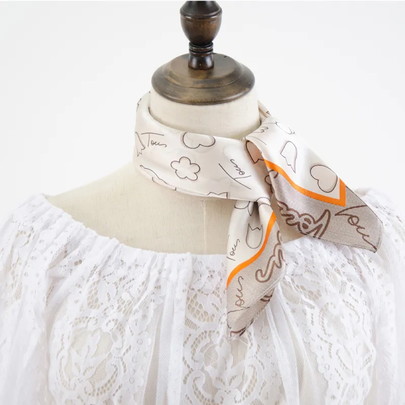 Youyoulan Silk Scarves Women's-2