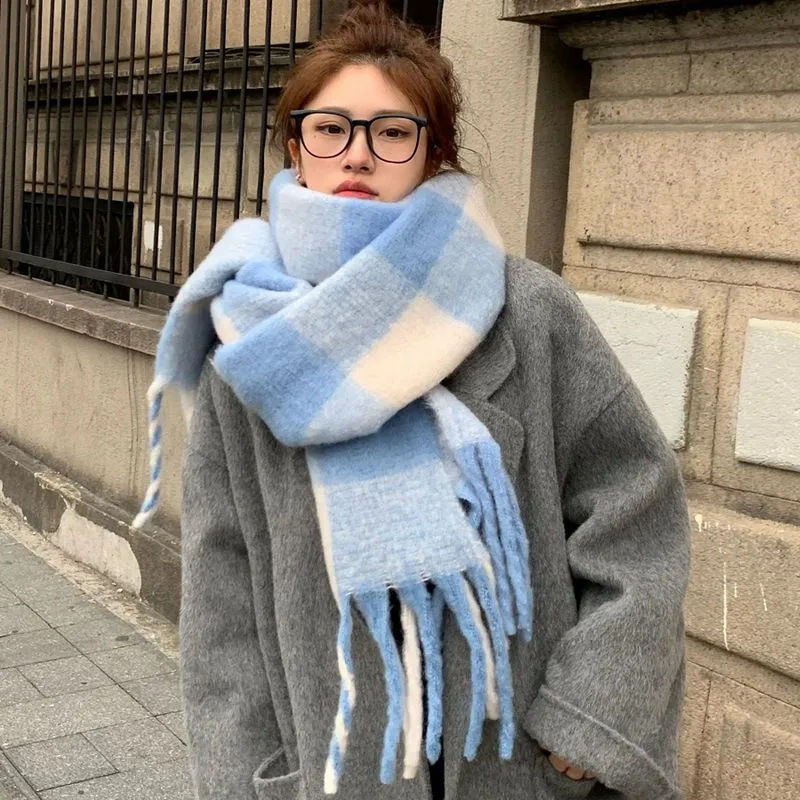 Youyoulan Knit Scarves Women's-2