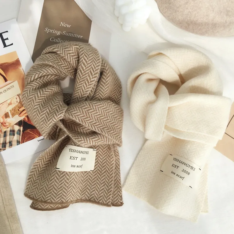 Youyoulan Knit Scarves Women's-2