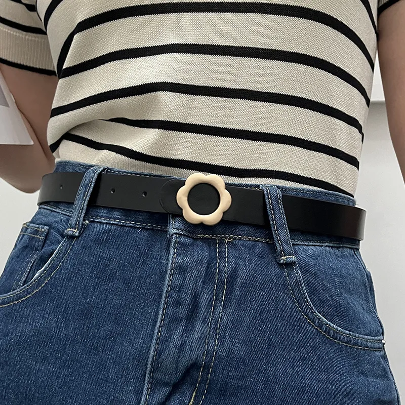 Youyoulan Leather Belts Women's-5