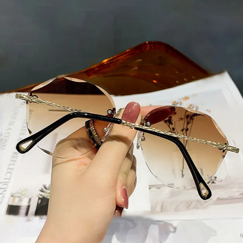 Youyoulan Oval Sunglasses Glass Lenses Unisex-7