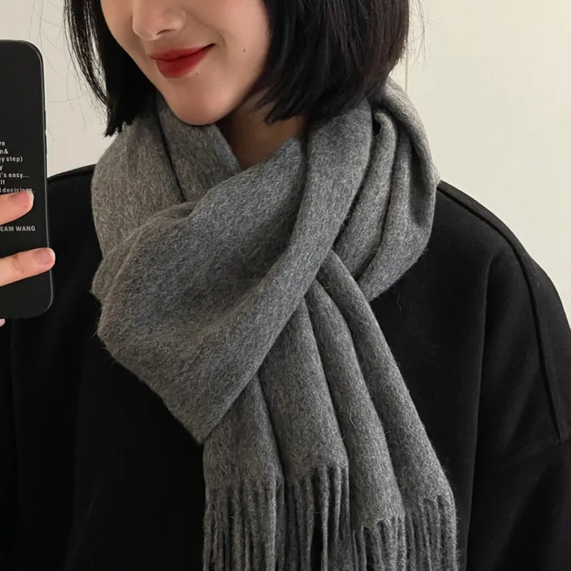 Youyoulan Knit Scarves Unisex-2