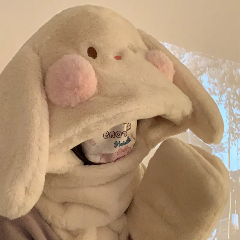 Youyoulan Polyester Hoods & Plush Hats Women's-4