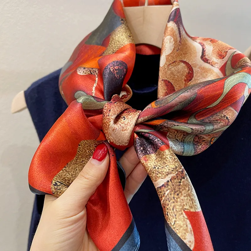 Youyoulan Silk Scarves Women's-4