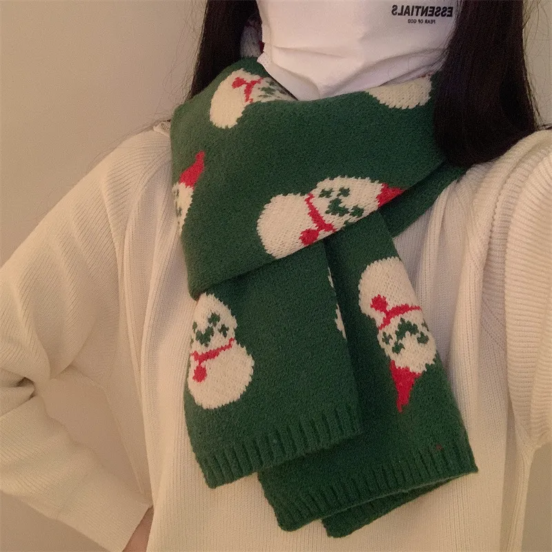 Youyoulan Knit Scarves Women's-1