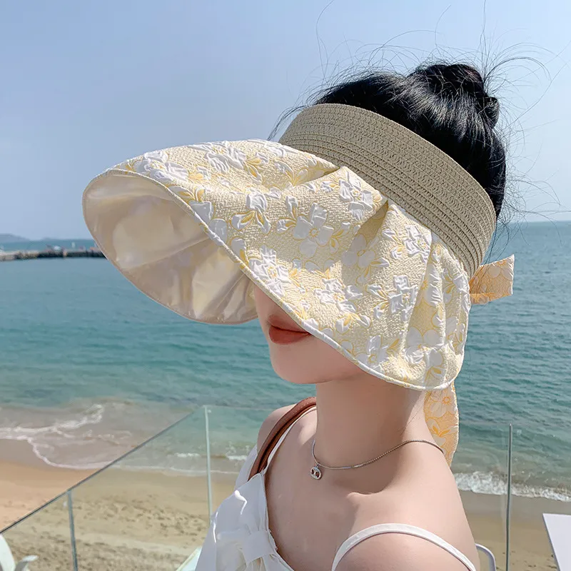 Youyoulan Polyester Sun Protection Hats Women's-3