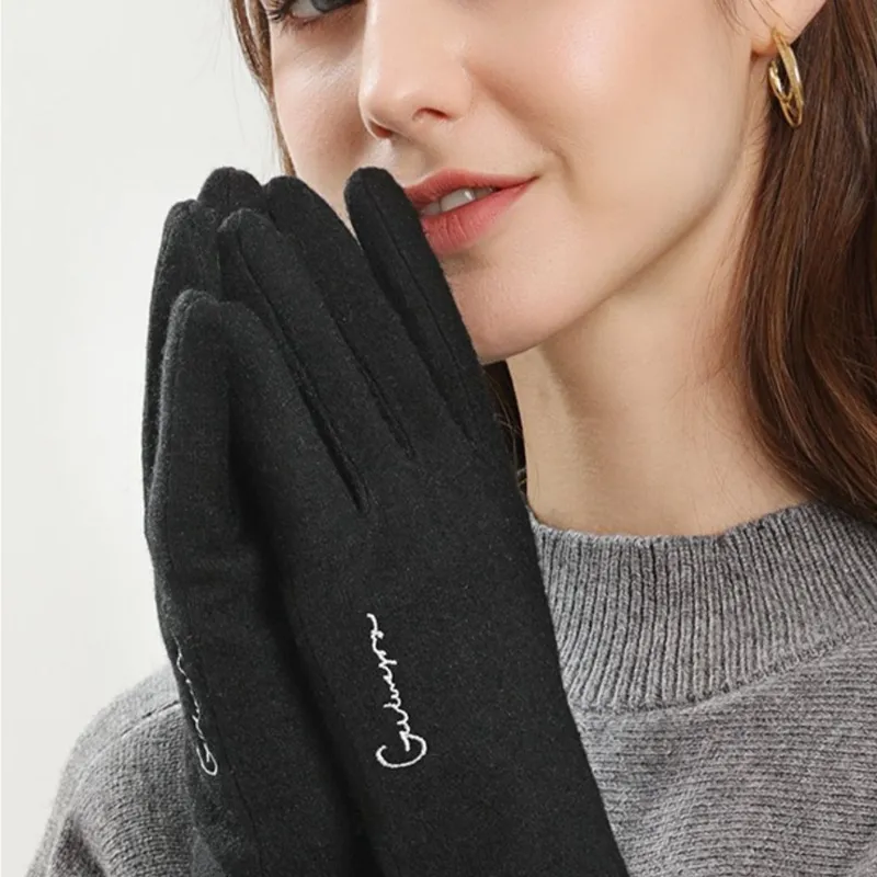 Youyoulan Knit Gloves Women's-1