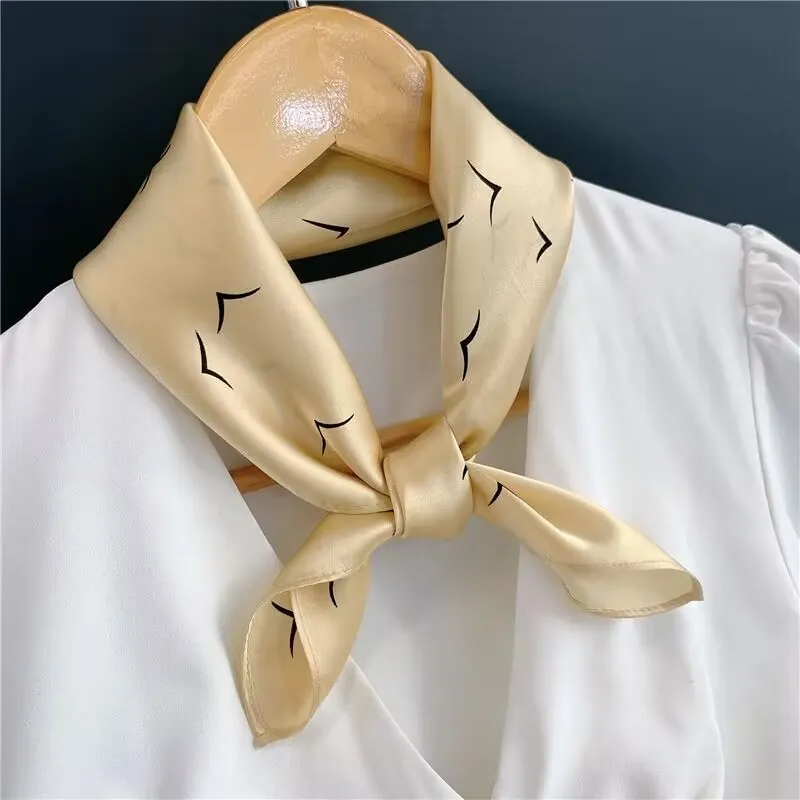 Youyoulan Silk Silk Scarves Women's-9
