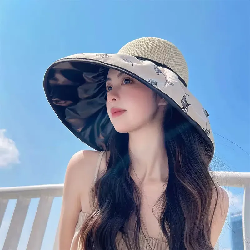 Youyoulan Polyester Sun Protection Hats Women's-2