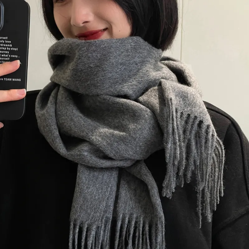 Youyoulan Knit Scarves Unisex-1