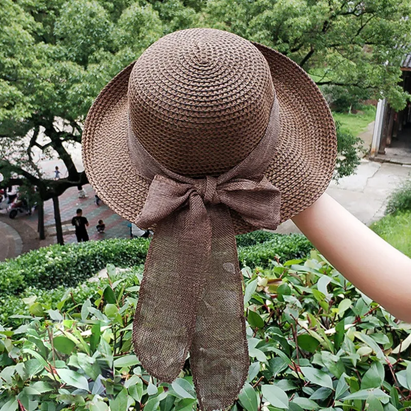 Youyoulan Cellulose Material And Polyester Straw Hat Bucket Hat Sun Hat Unisex-1