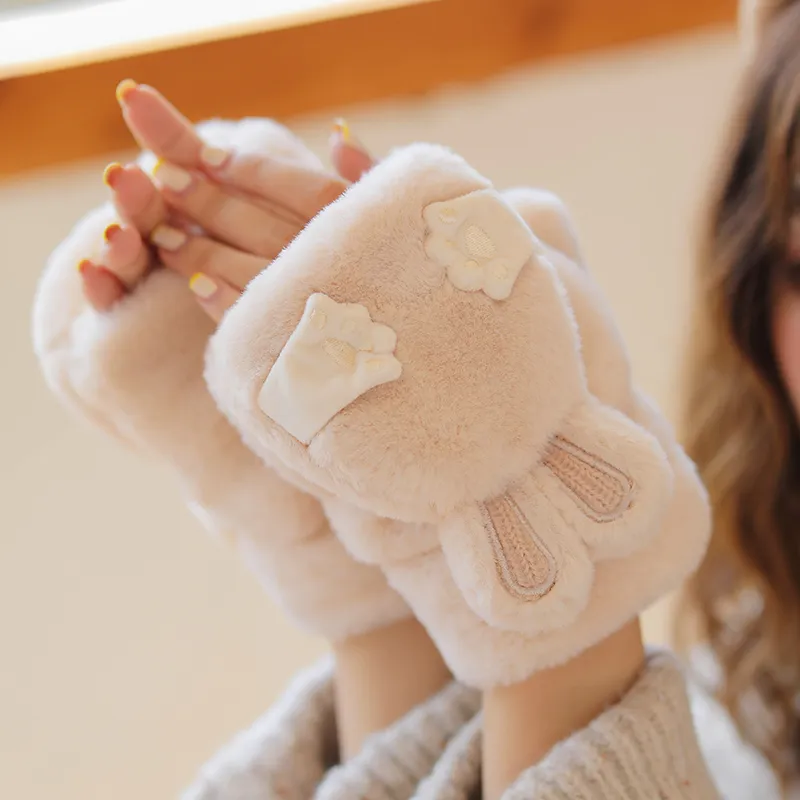 Youyoulan Knit Gloves Women's-1