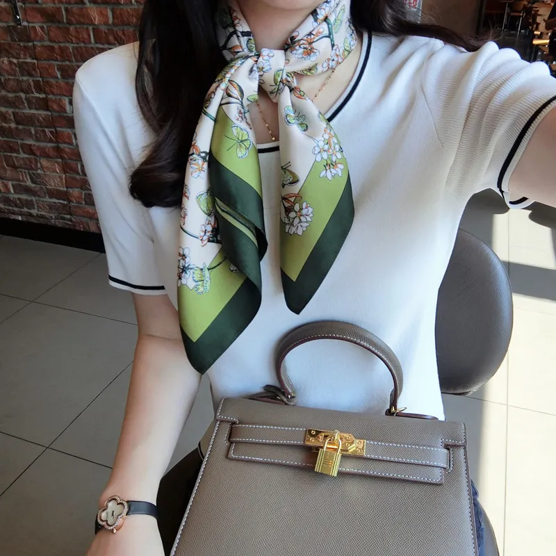 Youyoulan Silk Scarves Women's-1