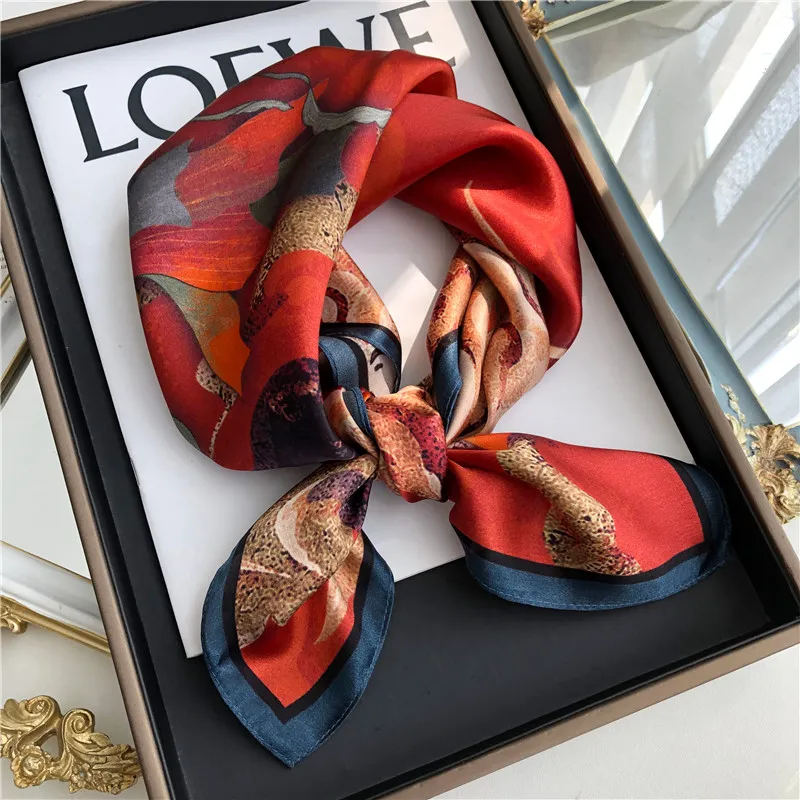 Youyoulan Silk Scarves Women's-1