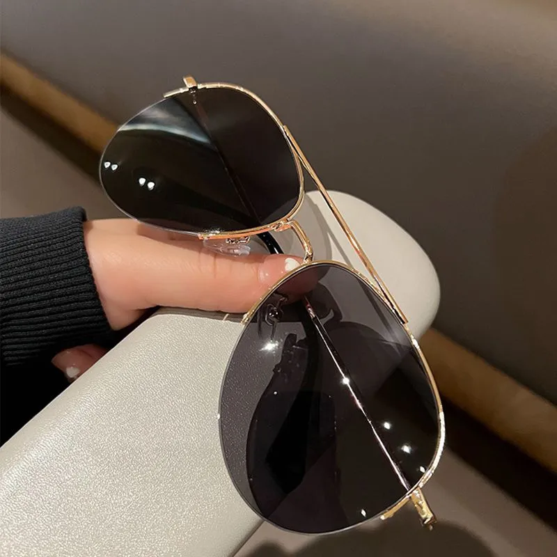 Youyoulan Oval Sunglasses Unisex-2