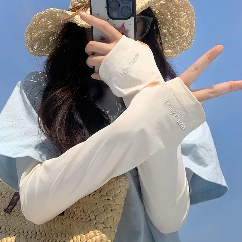Youyoulan Nylon And Spandex Sun Protection Sleeves Unisex-3