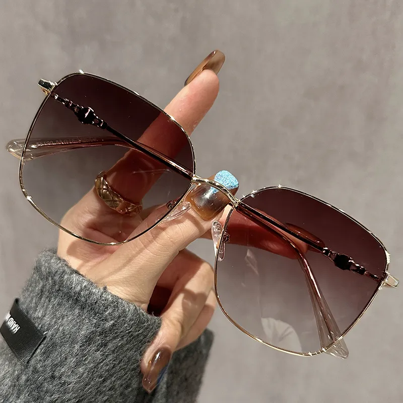 Youyoulan Alloy Square Sunglasses Women's-1