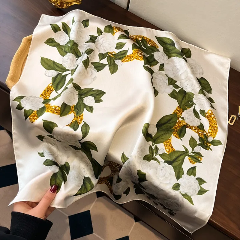 Youyoulan Silk Scarves Women's-1