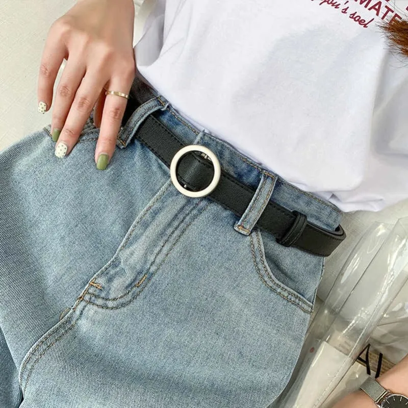 Youyoulan Leather Belts Women's-2