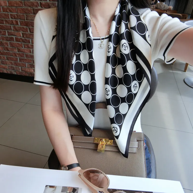 Youyoulan Mulberry Silk Scarves Women's-1