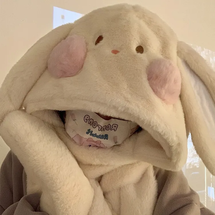 Youyoulan Polyester Hoods & Plush Hats Women's-5