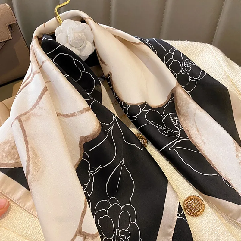 Youyoulan Silk Scarves Women's-1