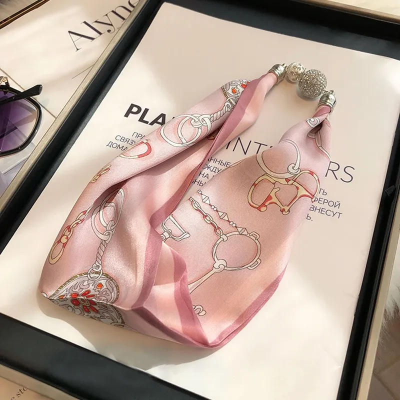Youyoulan Silk Scarves Women's-4