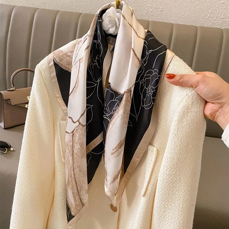 Youyoulan Silk Scarves Women's-3