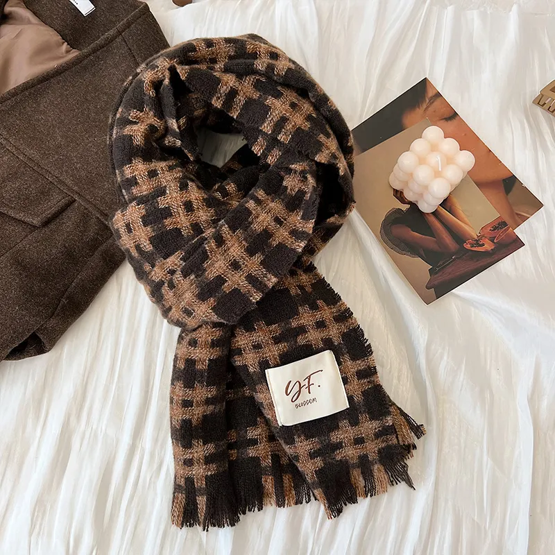 Youyoulan Knit Scarves Unisex-3