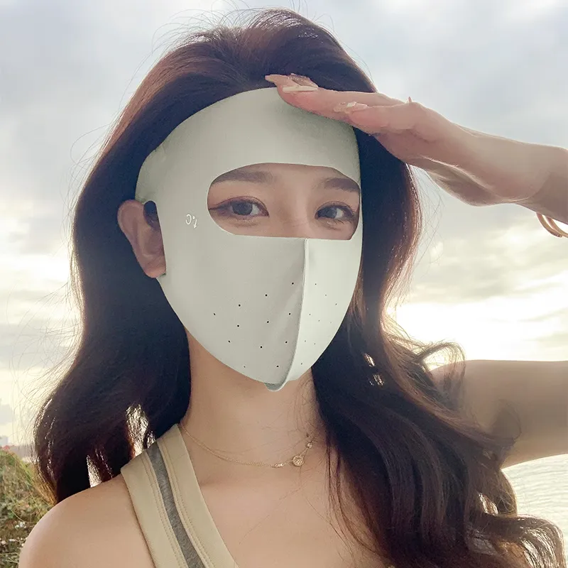Youyoulan Polyamide, Elastane Sun Protection Masks Women's-7