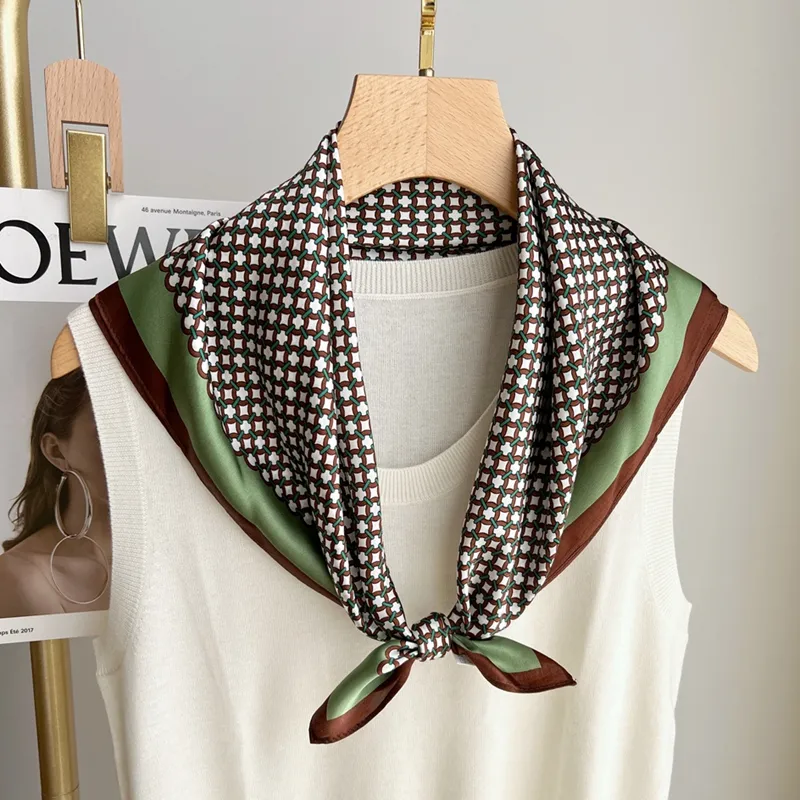 Youyoulan Mulberry Silk Silk Scarves Women's-1