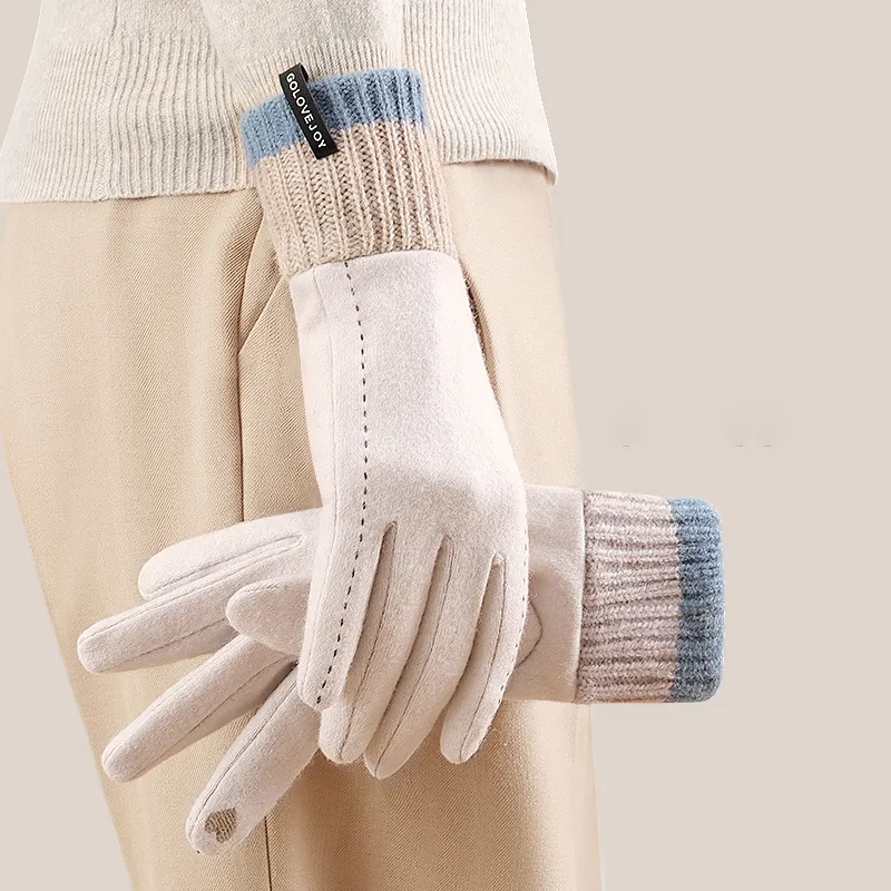 Youyoulan Knit Gloves Women's-1