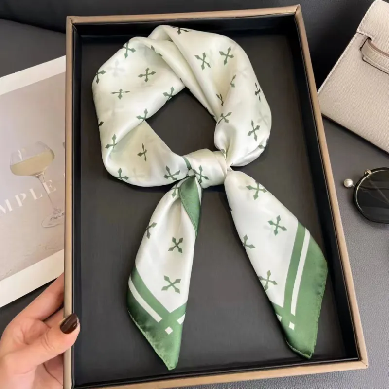 Youyoulan Polyester Silk Scarves Women's-1
