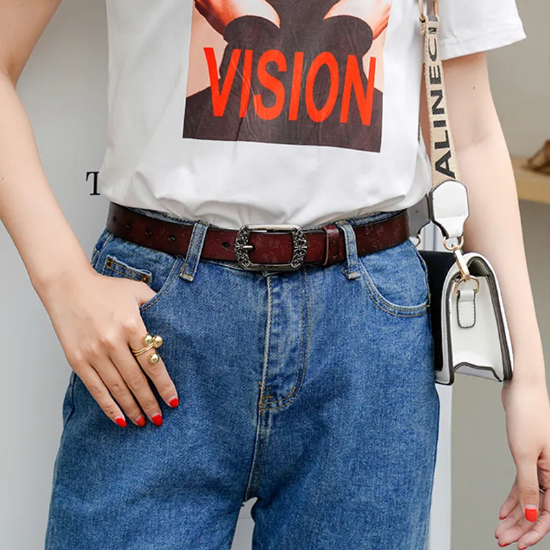 Youyoulan Leather Belts Unisex-1