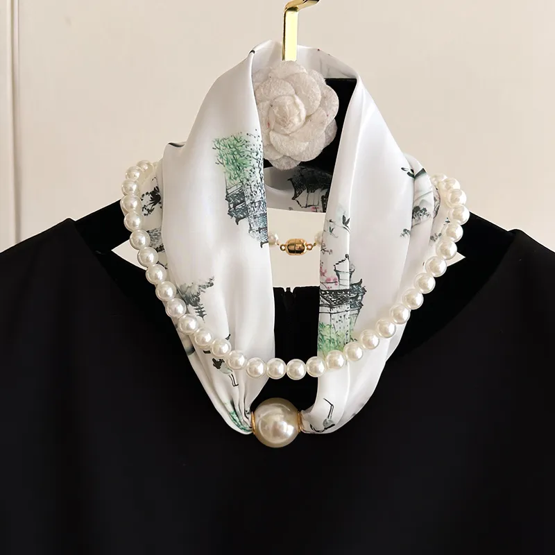 Youyoulan Silk Scarves Women's-2